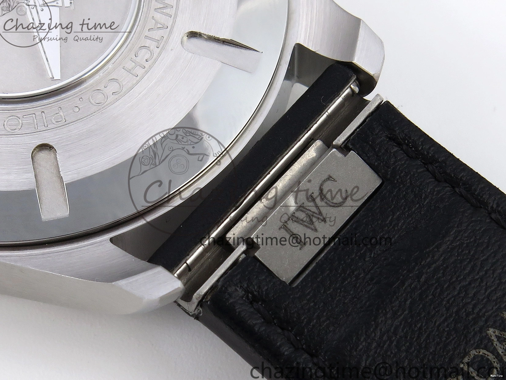 MIROTIME 0210 Pilot Mark XX IW328201 ZF 1:1 Best Edition Black Dial on Black Leather Strap A Affordable 7028